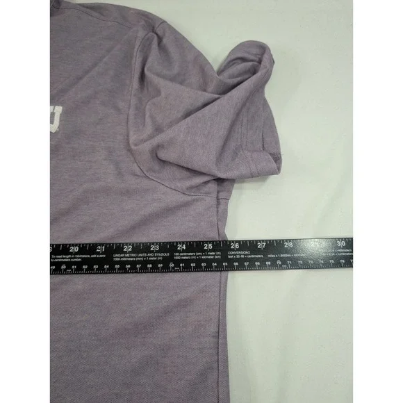 TravisMathew Polo Shirt Mens 3XL Performance Golf Texas Christian TCU *Read - Picture 6 of 10